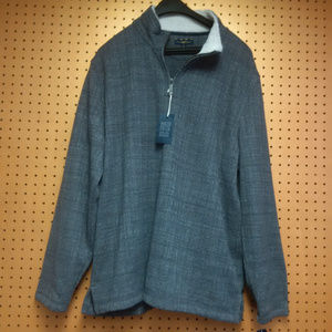 Club Room  Quarter Zip Pullover Fleece Sweater